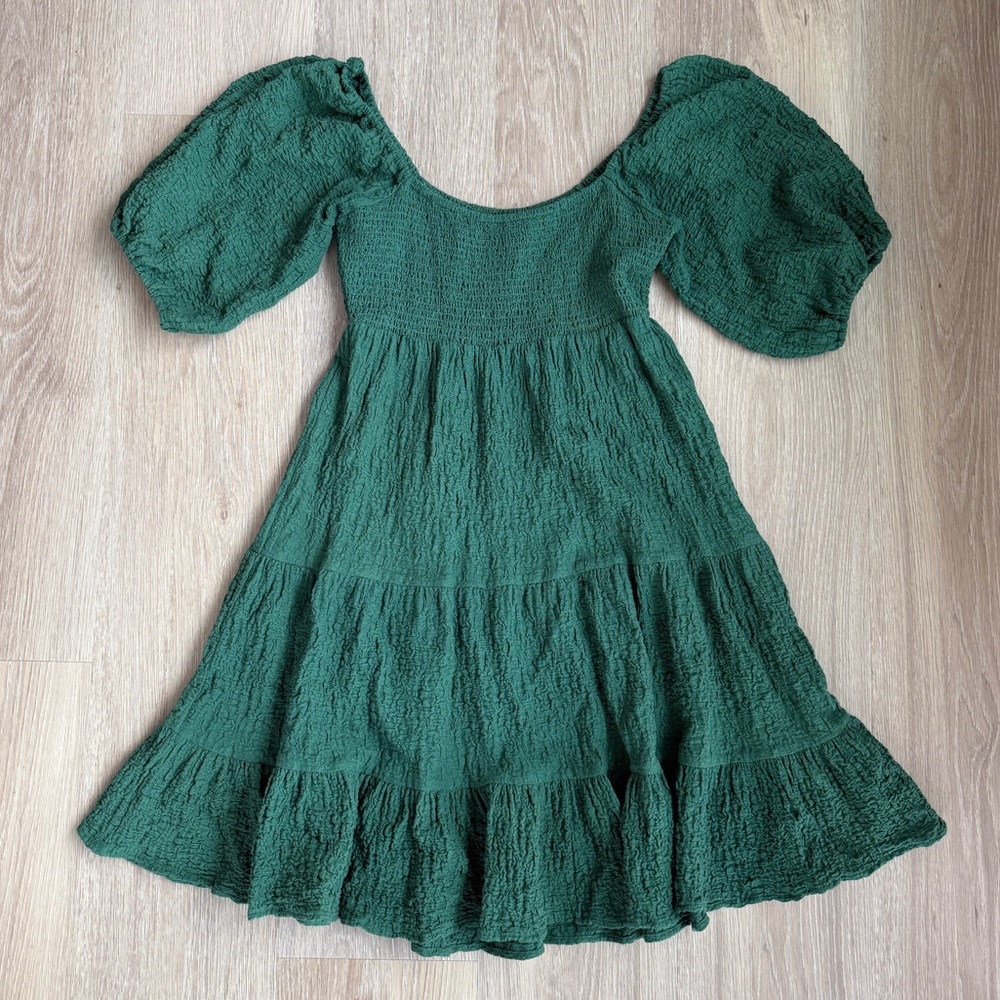 Saltwater LUXE Forest Green Party Dress